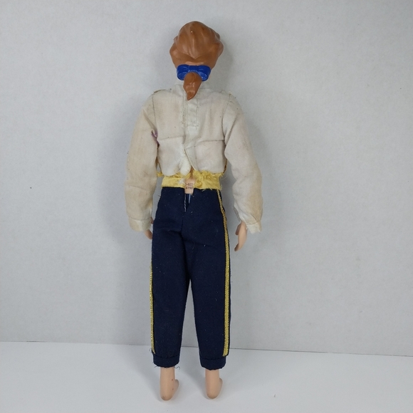 Vintage Disney Beauty & The Beast Prince Adam Doll Articulated Mask 12" Doll - Picture 7 of 12